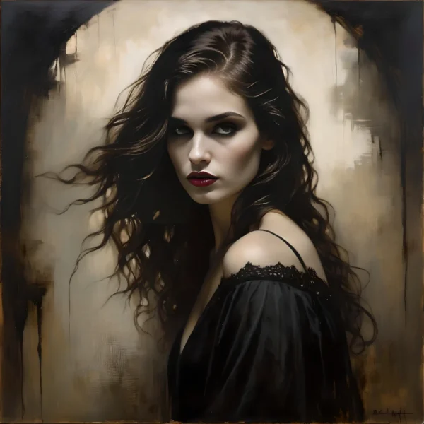 woman gothic dark