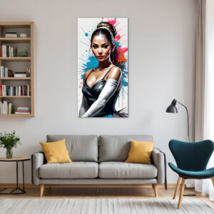 Young Girl Color Splash